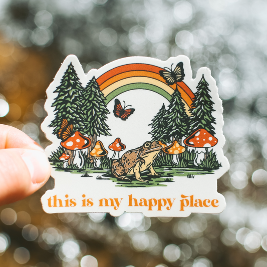 This Is My Happy Place | Sticker