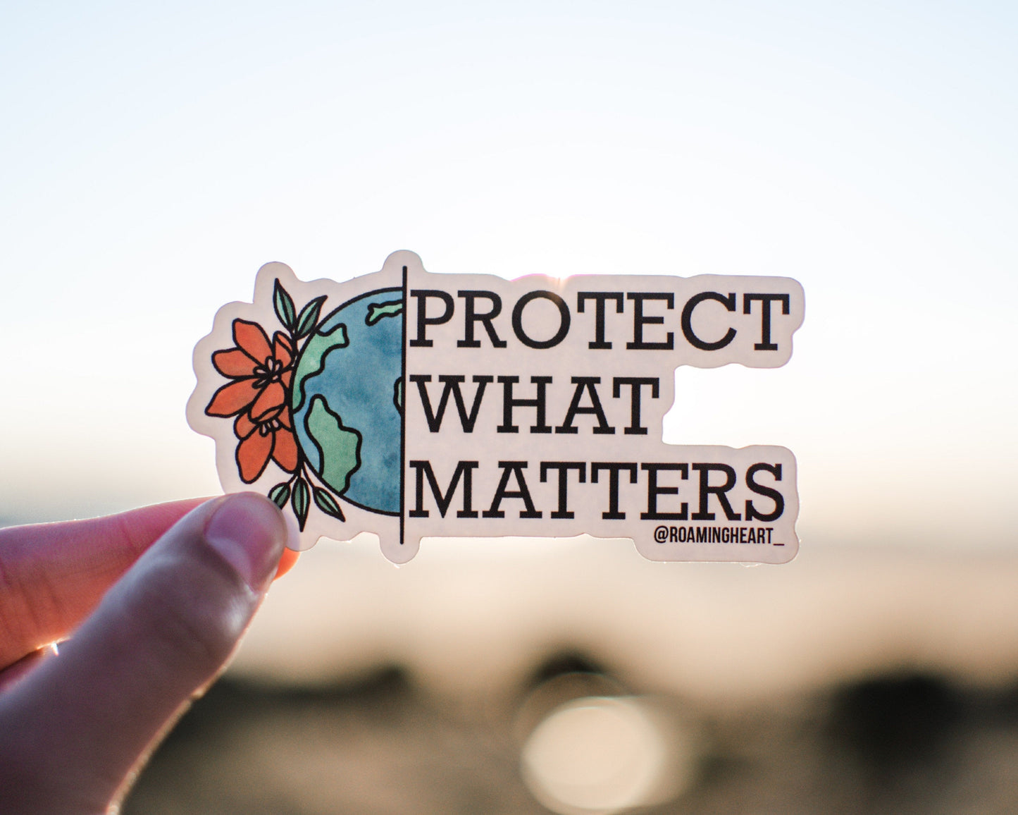 Protect What Matters | Sticker