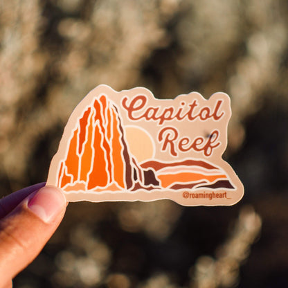 Capitol Reef Cathedrals | Sticker