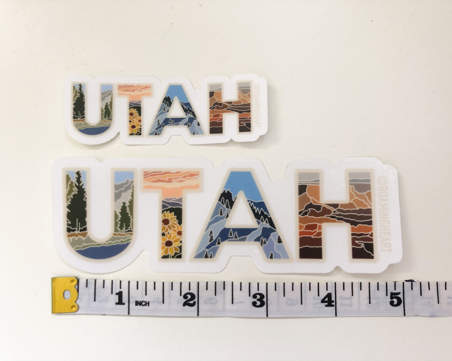 UTAH | Clear Sticker