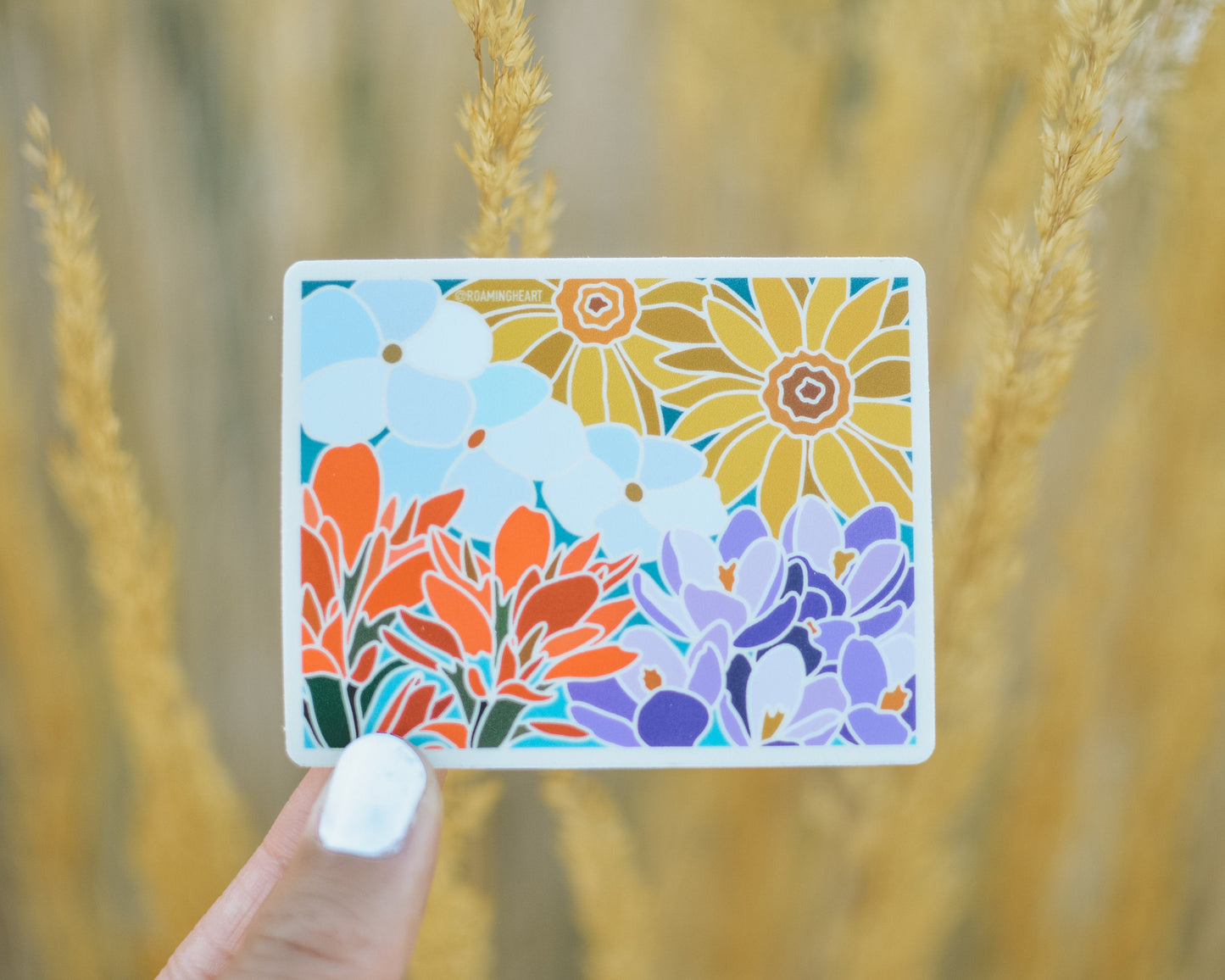 Wyoming Wildflower | Sticker