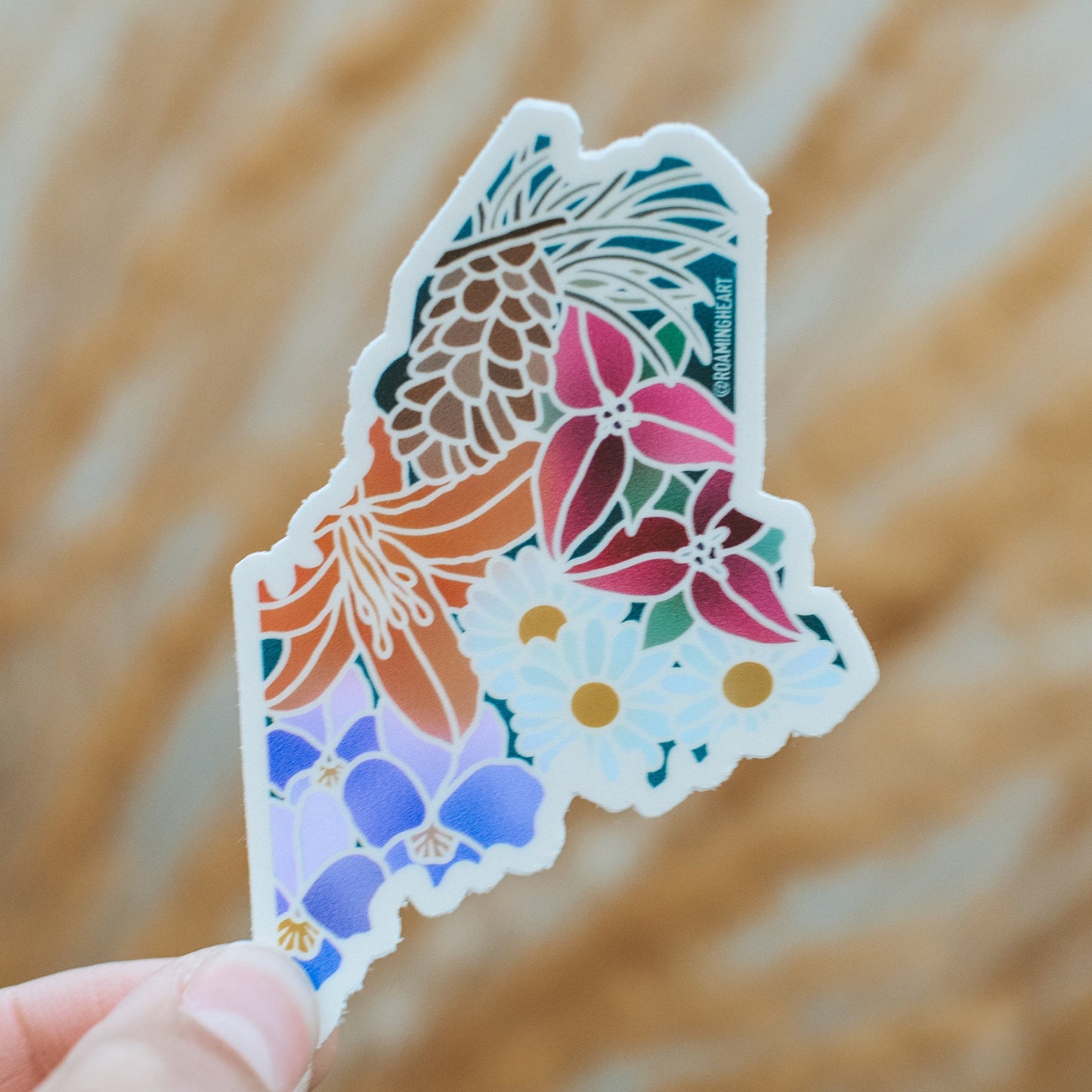 Maine Wildflower | Sticker