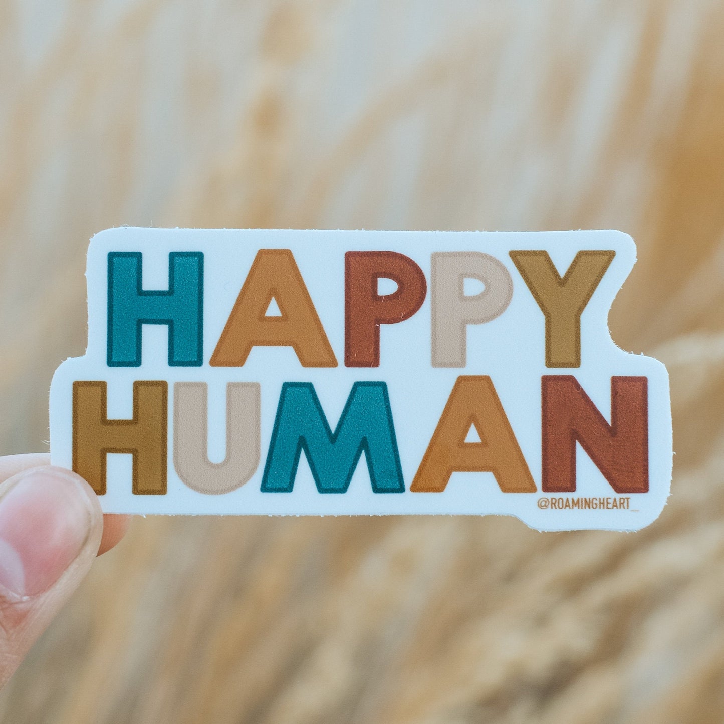 Happy Human | Sticker