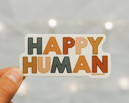 Happy Human | Sticker