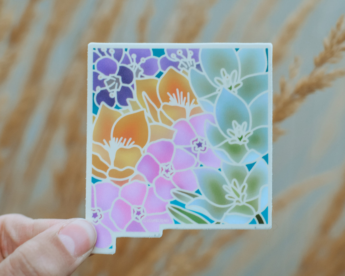 New Mexico Wildflower | Sticker