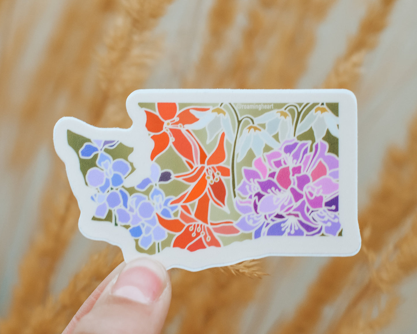 Washington Wildflower | Sticker