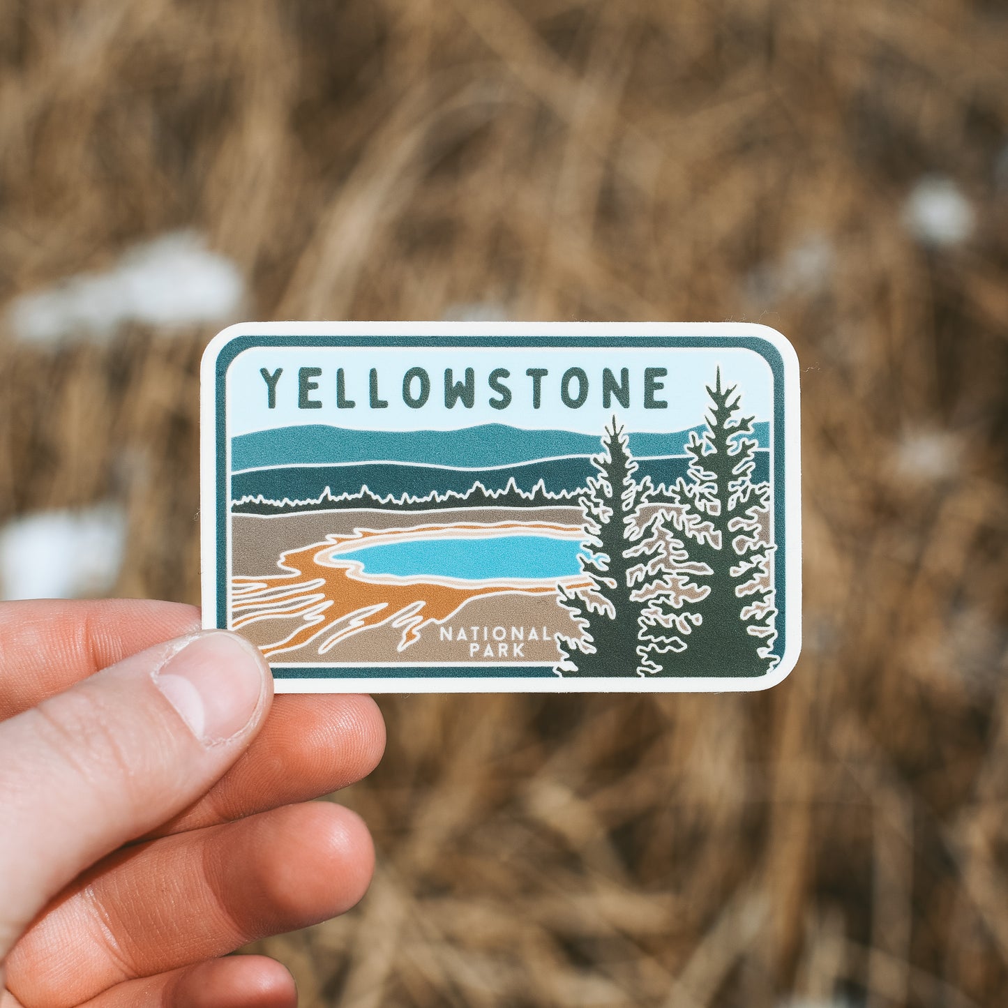 Yellowstone - License Plate Series | Sticker