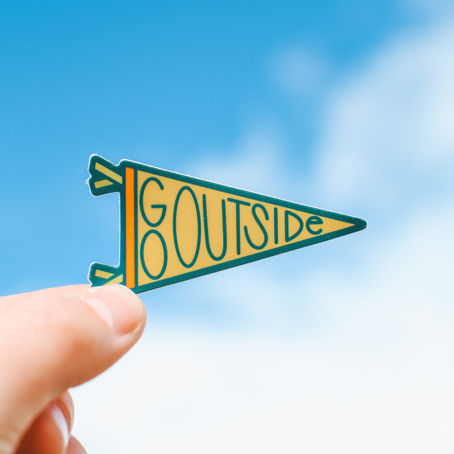 Go Outside Pendant | Sticker